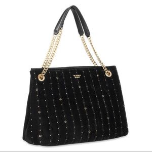 Victoria Secret velvet Stud Should bag
